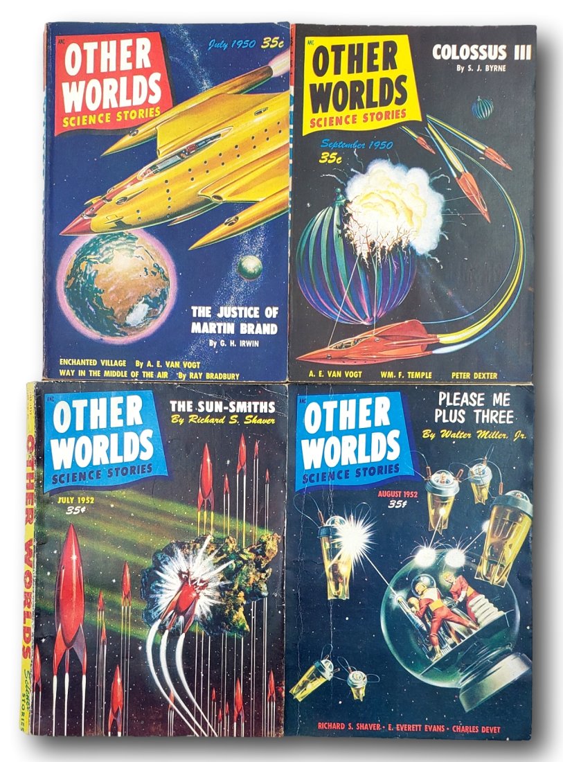 Other Worlds Science Stories Lot of 4 (1 of 4)