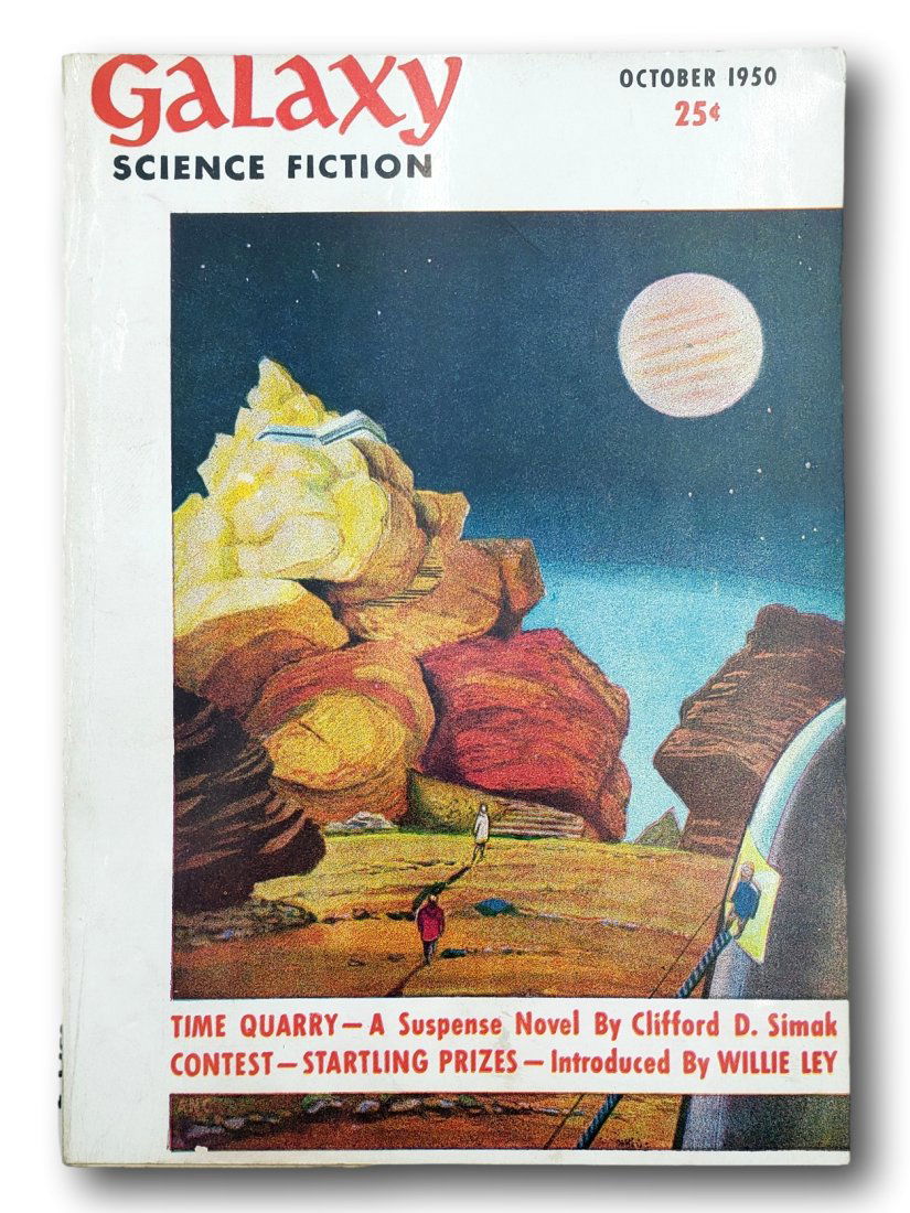 Galaxy Science Fiction Magazine Vol. 1 Issue 1 October 1950 (1 of 4)