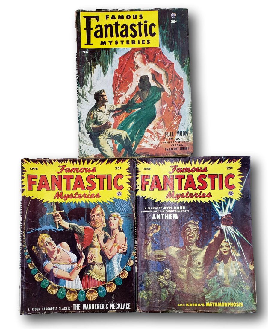 3 Famous Fantastic Mysteries from 1953 (1 of 4)