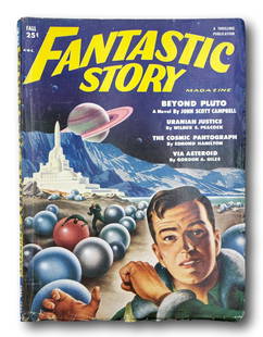 Fantastic Story Magazine 1951 Vol. 3 # 1 Fall: Merwin, Sam Jr. (editor): John Scott Campbell, Raymond Z. Gallun, Chad Oliver, William Morrison (Joseph Samachson), Mack Reynolds, Edmond Hamilton, Wilbur S. Peacock, Gordon A. Giles (Otto Binder)Publ