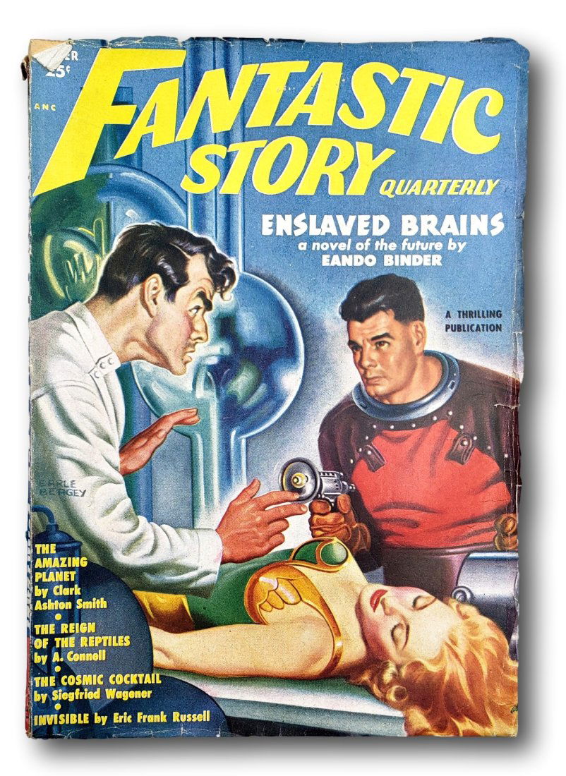 FANTASTIC STORY QUARTERLY: Winter 1951, Enslaved Brains (1 of 3)