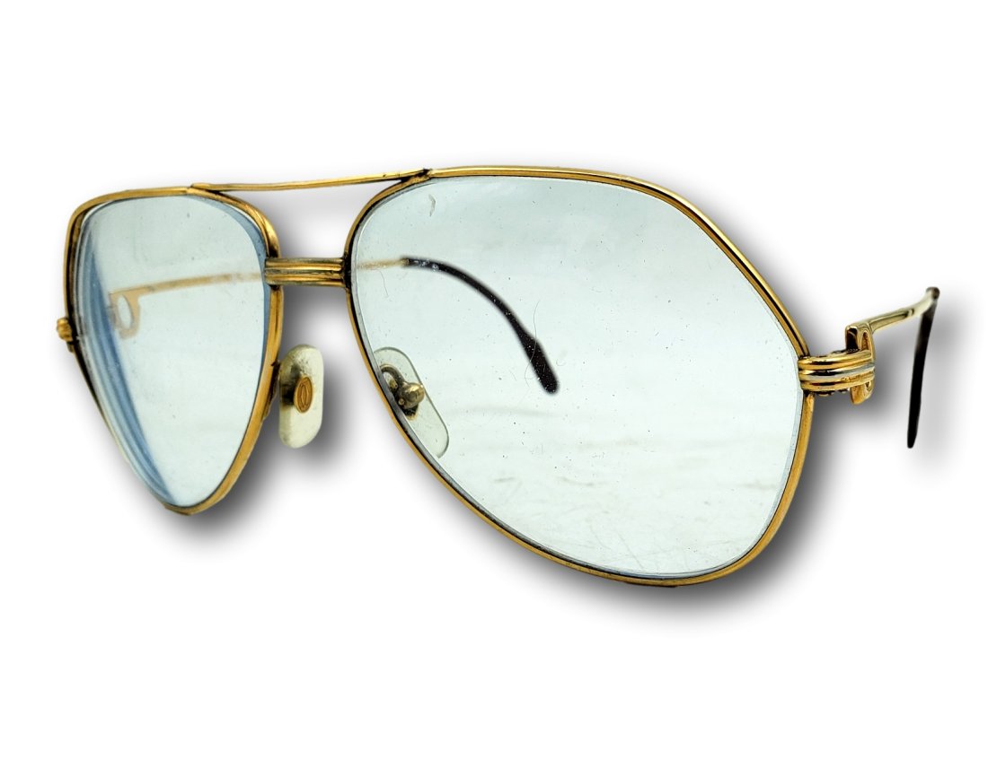 Cartier Vintage 22k Gold Plated Louis Vendome Lc Decor (1 of 5)