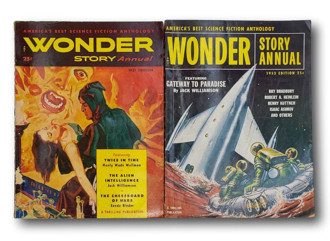 1951 & 1952 Wonder Story Annual Sci-Fi (1 of 4)