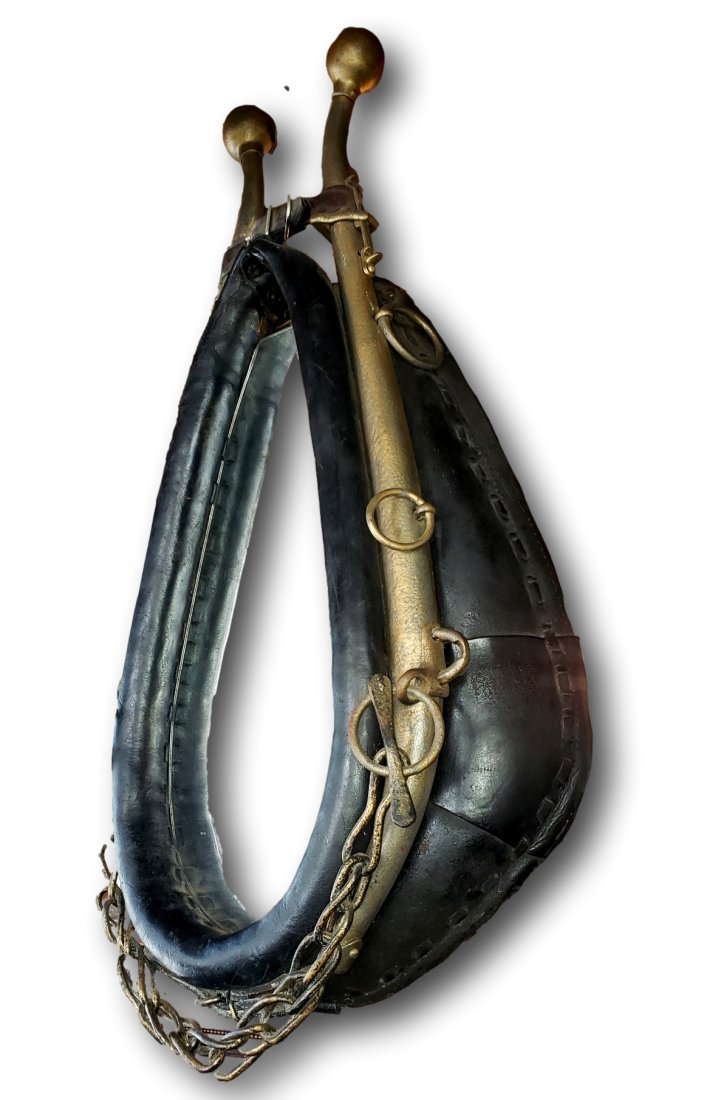 Repurposed Vintage Horse Collar Mirror (1 of 3)
