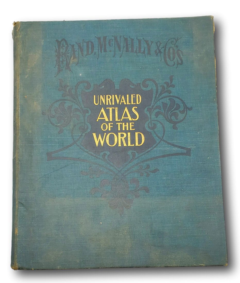 1905 Rand McNally Unrivaled Atlas of the World (1 of 6)