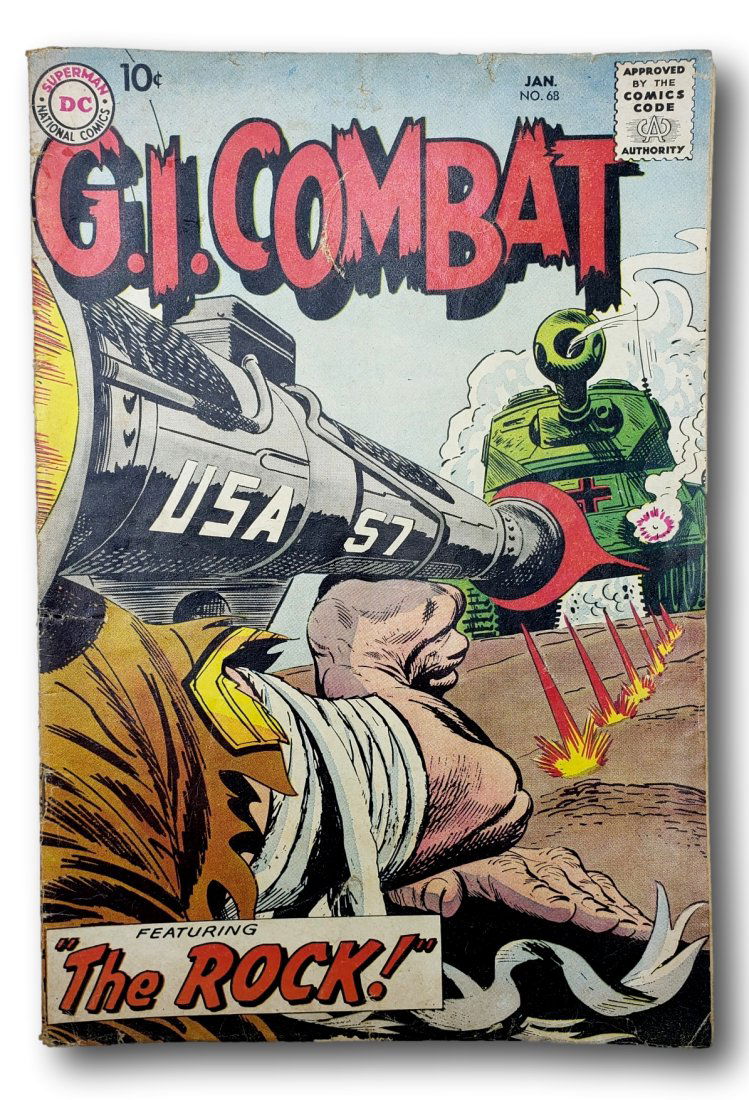 G I Combat First appearance of Sgt. Rock in The Rock No. 68 (1 of 4)