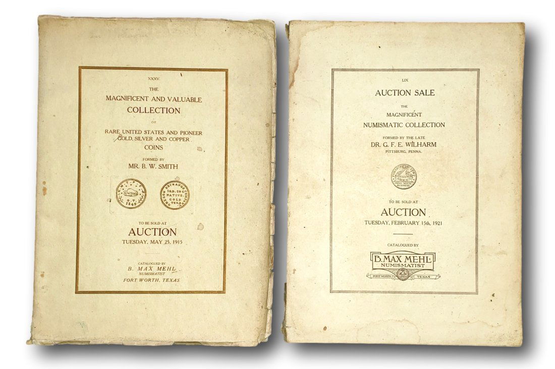 B. Max Mehl's Early 20th Century Numismatic Auction Catalogs (1 of 5)