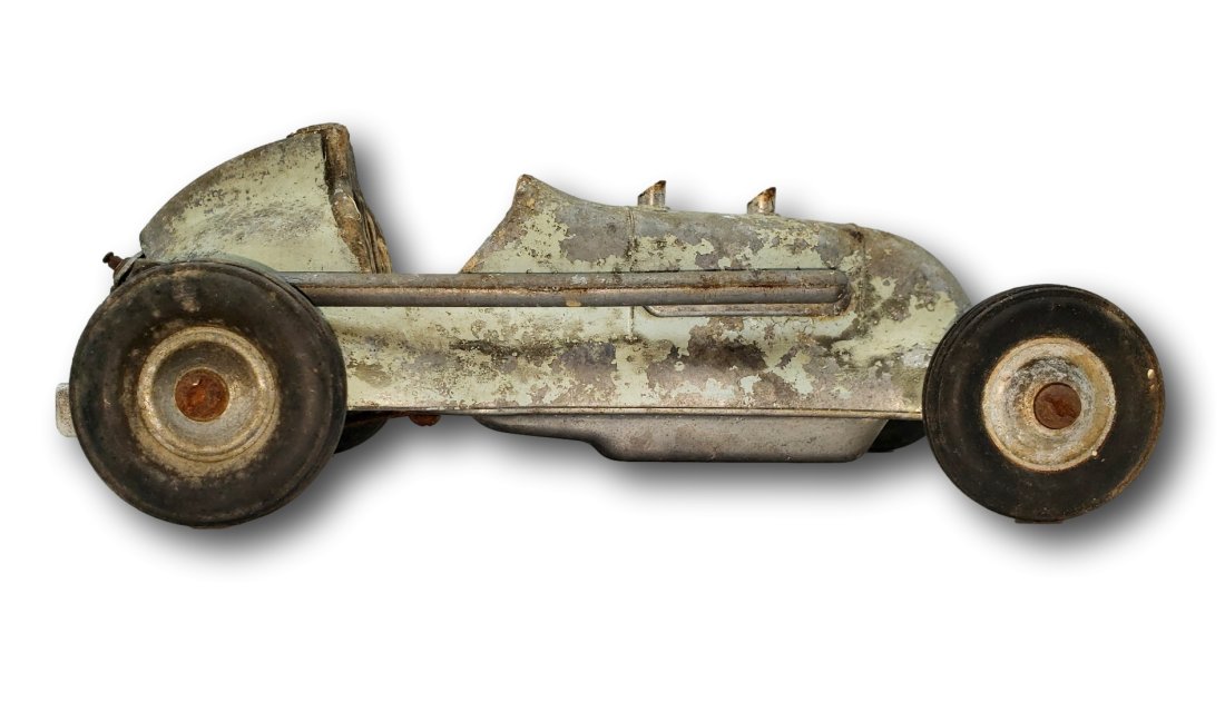 Vintage Roy Cox Thimble Drome Special Midget Racer Toy Tether Race Car W Motor (1 of 4)