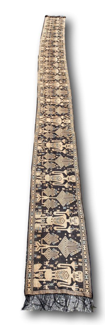 Authentic Ikat Cloth :  Indonesian textile art, decor, fashion. (1 of 5)