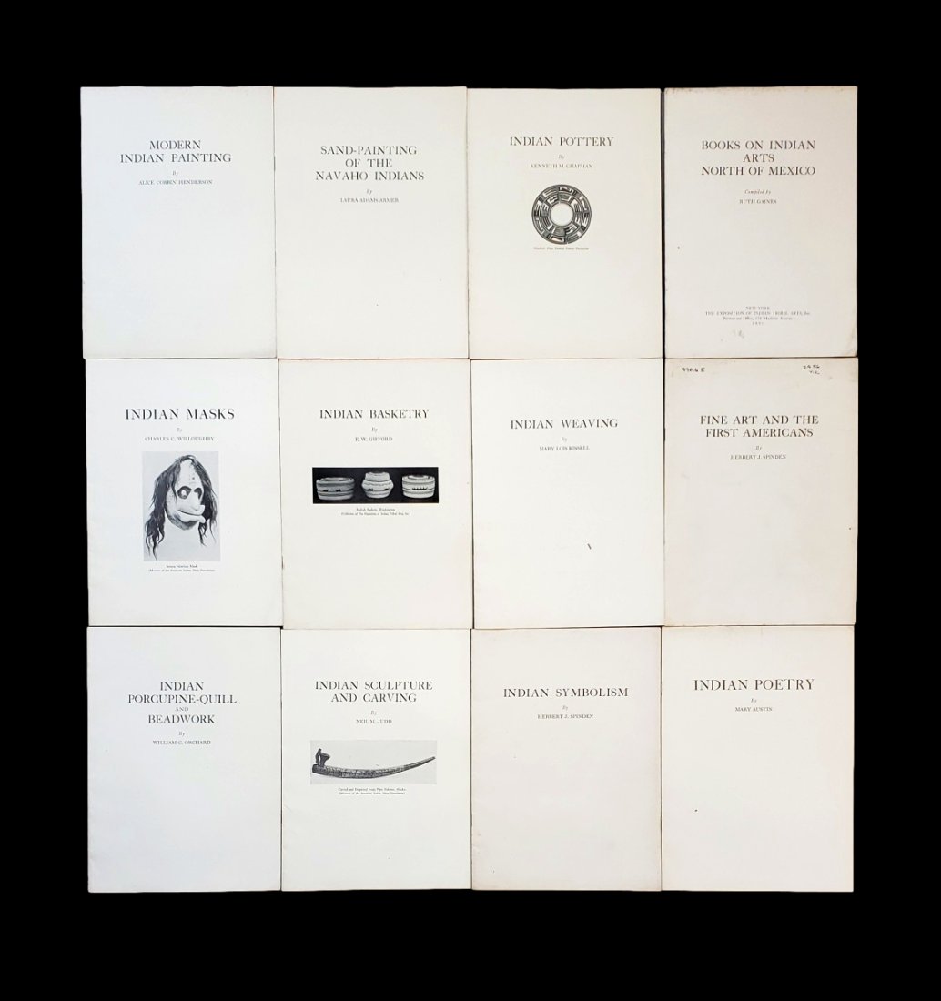 1931 The Exposition of Indian Tribal Arts : 12 Booklets on Tribal Arts (1 of 9)