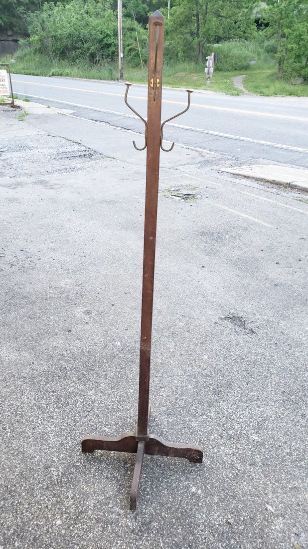 Oak Coat Tree (1 of 3)