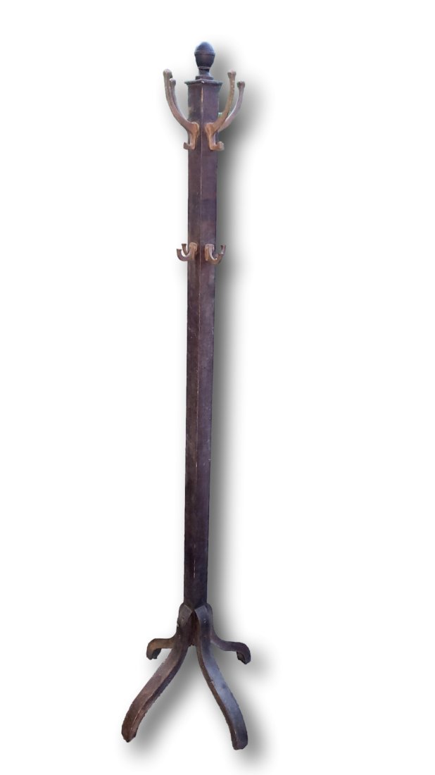 Early Oak Coat Tree (1 of 3)