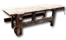 Primitive Early Mill Work Bench