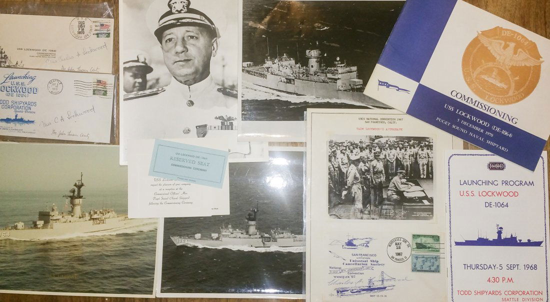 ADMIRAL CHARLES LOCKWOOD / USS LOCKWOOD COLLECTION (1 of 6)