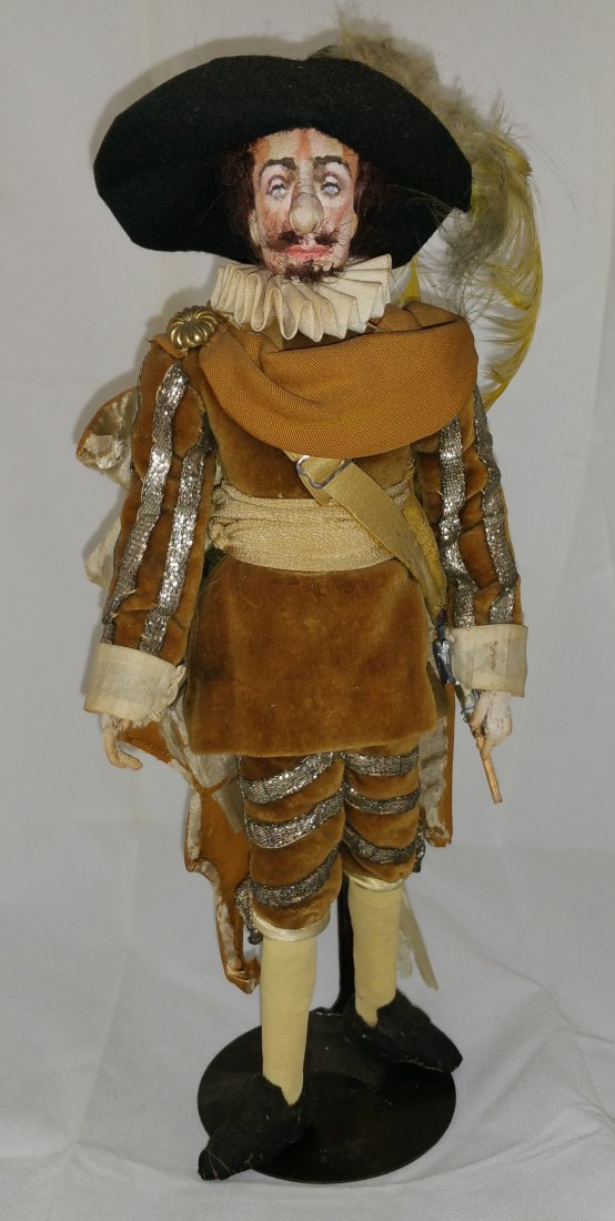 CYRANO DE BERGERAC WALTER HAMPDEN PROP DOLL 1923 (1 of 7)
