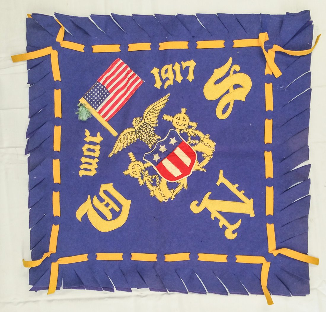 COMMEMORATIVE 1917 U.S. NAVY FELT (1 of 4)