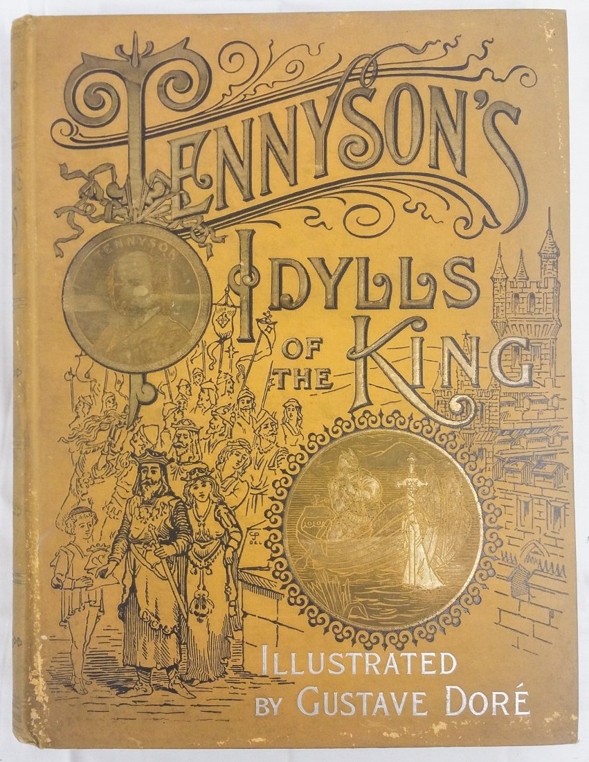 Idylls of the King Lord Tennyson Altemus Edition: Idylls of the King Alfred Lord Tennyson Altemus Edition Illustrated By Gustav Dore Publisher: Jacobsen Hodgkinson Corp Publication Date: 1889 Binding: Hard cover Edition: Altemus Description:Oversize 