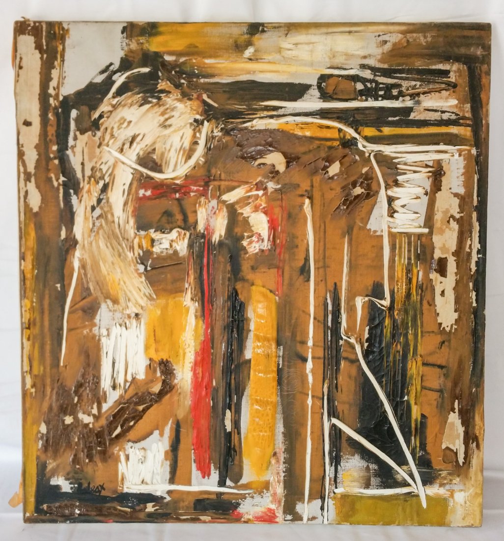 ORIGINAL PENNERTON WEST  NEWLY UNCOVERED MODERN ART (1 of 6)