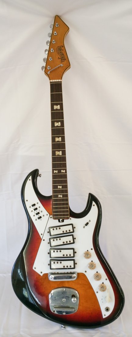 1960’S NORMA EG421-4 VINTAGE ELECTRIC GUITAR (1 of 5)