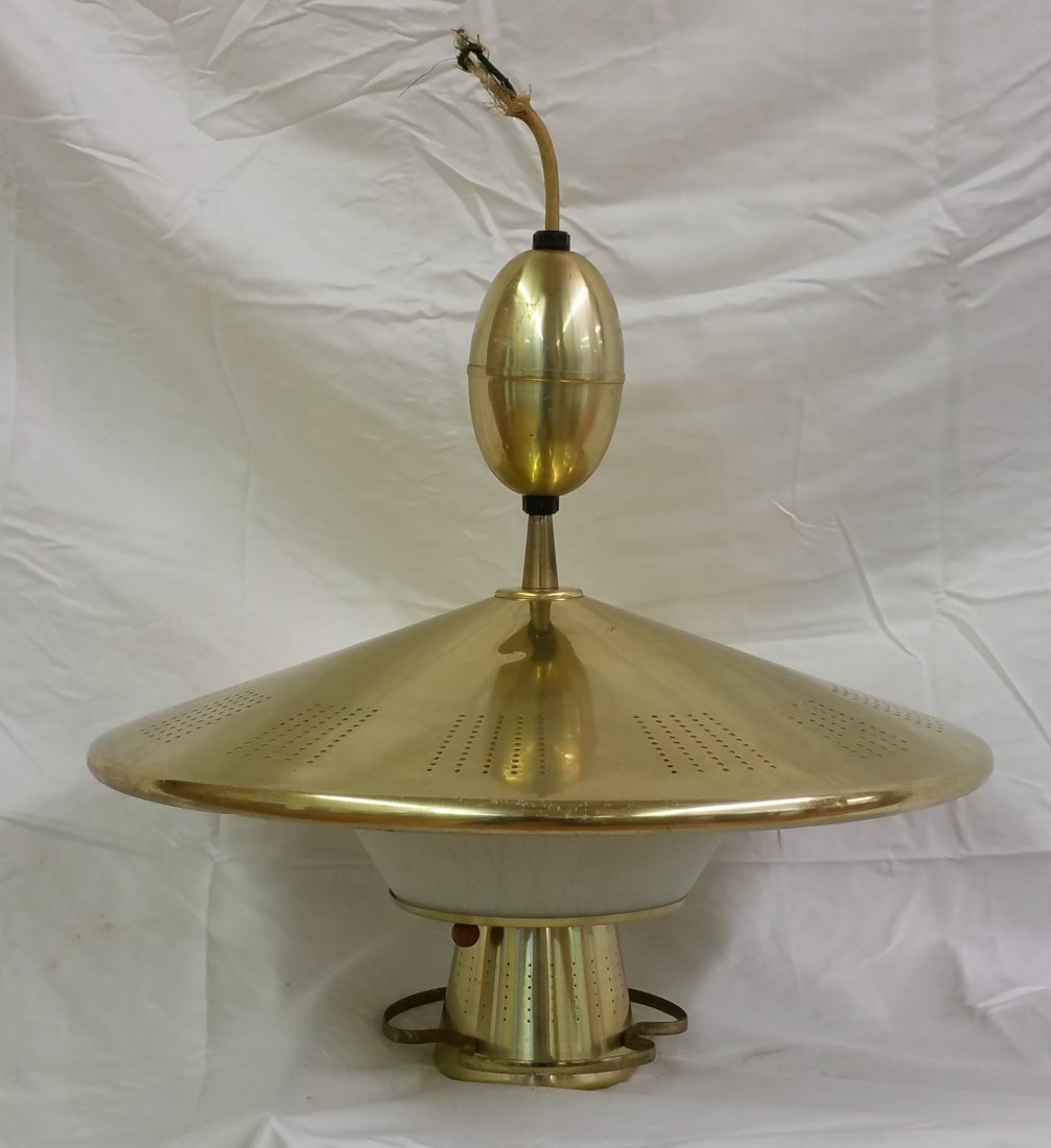 ATOMIC UFO CHANDELIER MID CENTURY MODERN (1 of 5)