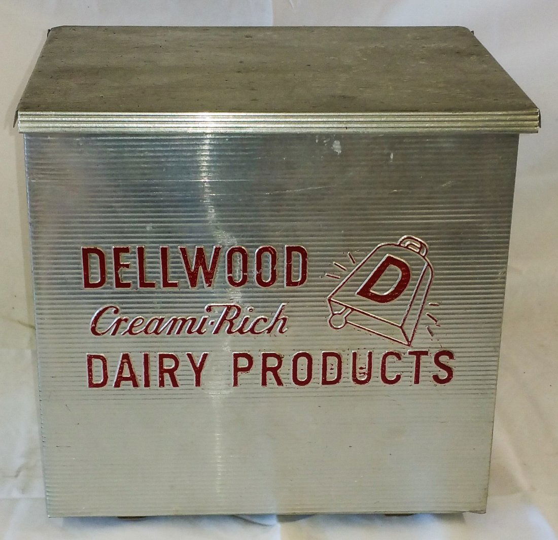 VINTAGE PORCH MILK BOX COOLER DELLWOOD MILK (1 of 6)