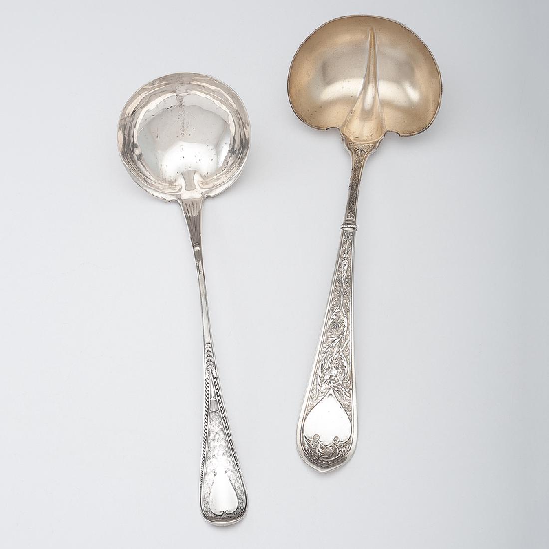 Gorham Sterling Ladles, Hindostanee and Raphael (1 of 3)