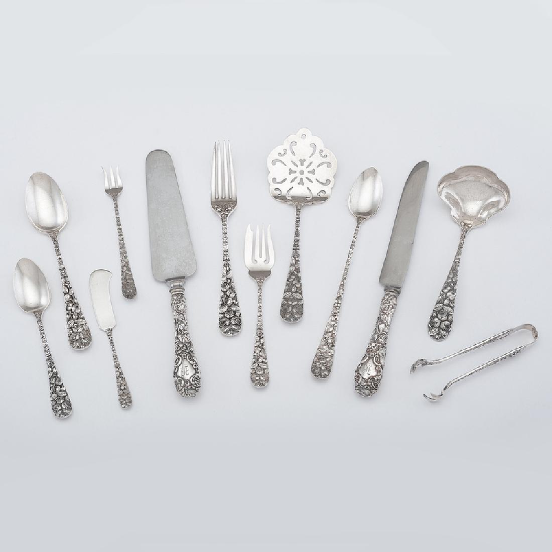 Schofield Sterling Silver Flatware, Baltimore Rose (1 of 2)