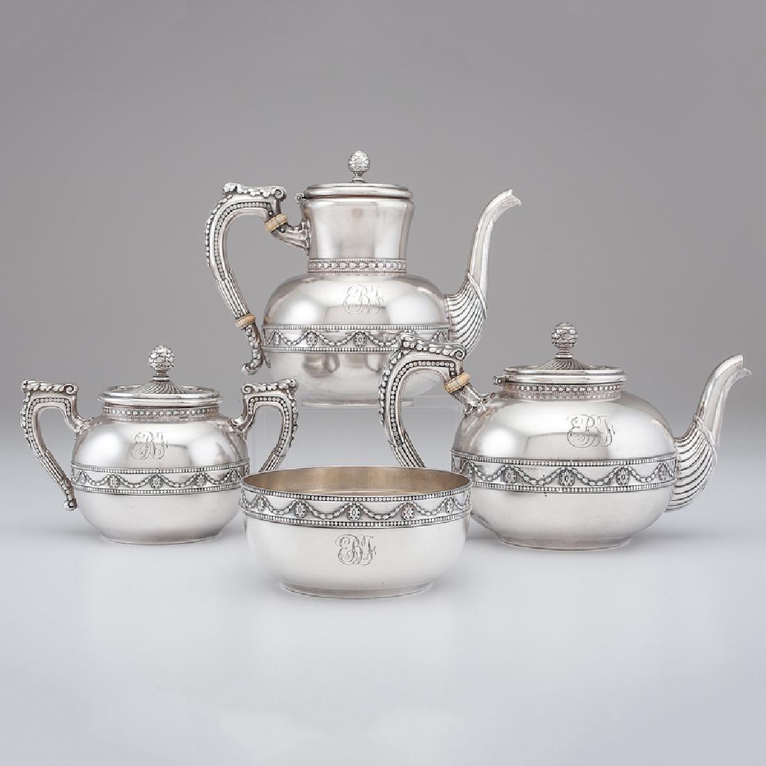 Gorham Sterling Tea & Coffee Service (1 of 3)