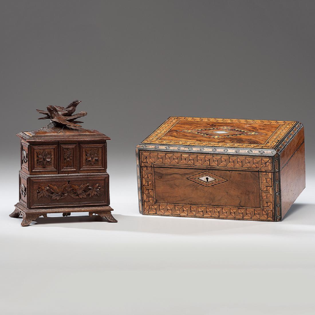 Two Musical Sewing Boxes (1 of 4)