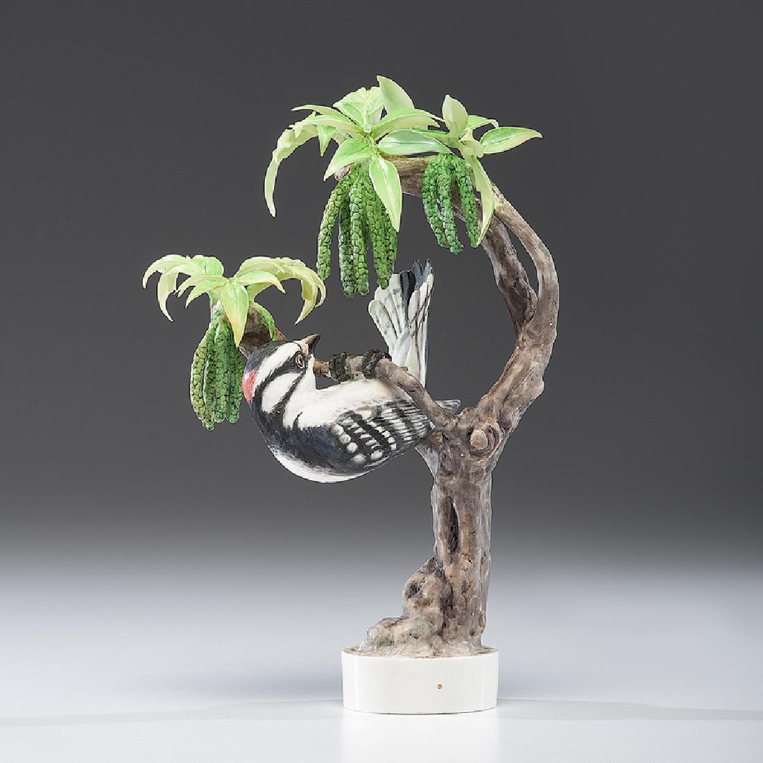 Royal Worcester Dorothy Doughty Little Downy Woodpecker (1 of 5)