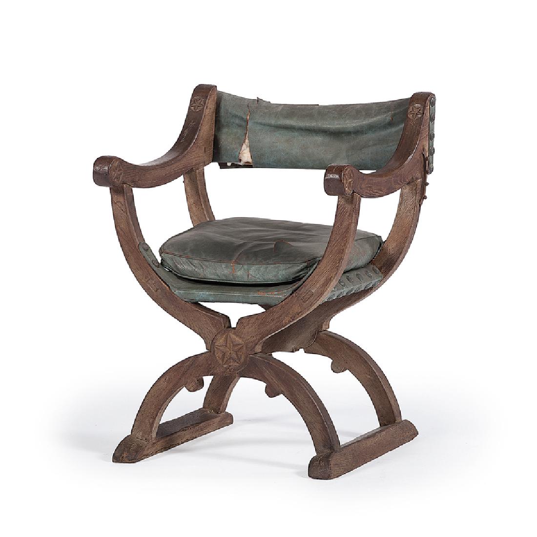Italian Renaissance Revival Dante Chair (1 of 8)