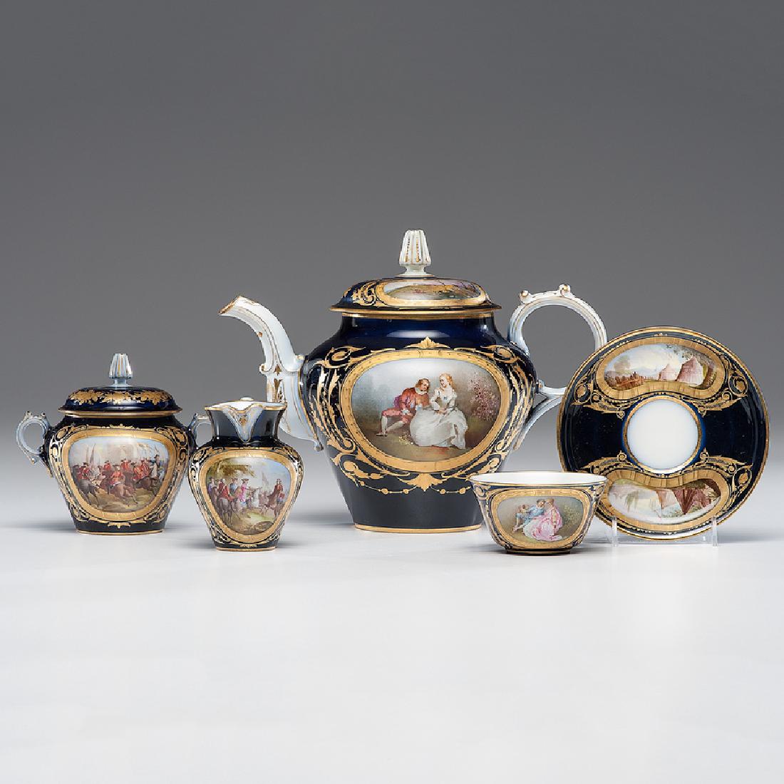 Sevres-style Porcelain Tea Service (1 of 7)