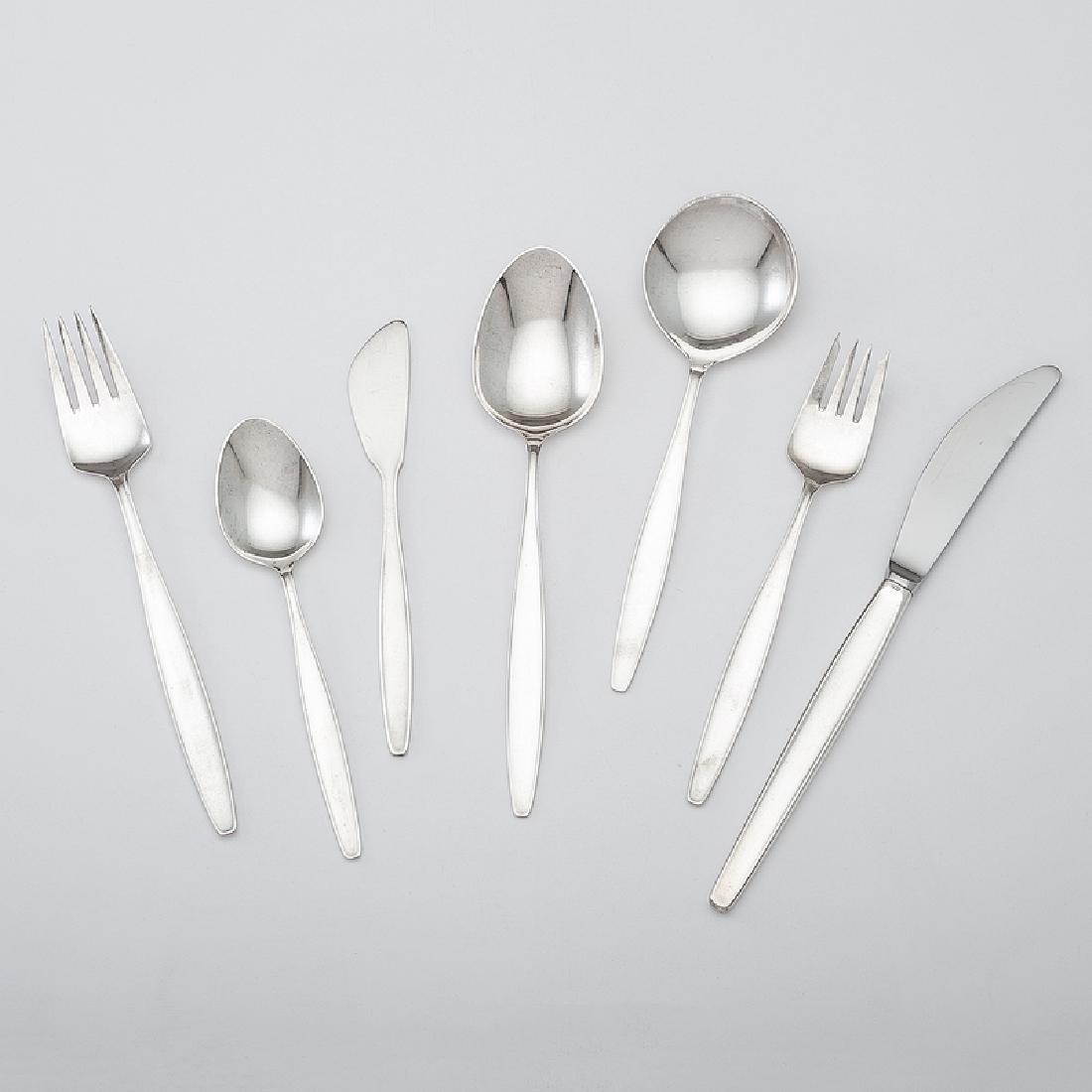 Georg Jensen Sterling Flatware, Cypress Pattern (1 of 2)