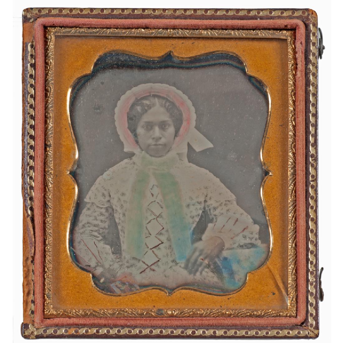Sixth Plate Daguerreotype of African American Woman, by (1 of 1)