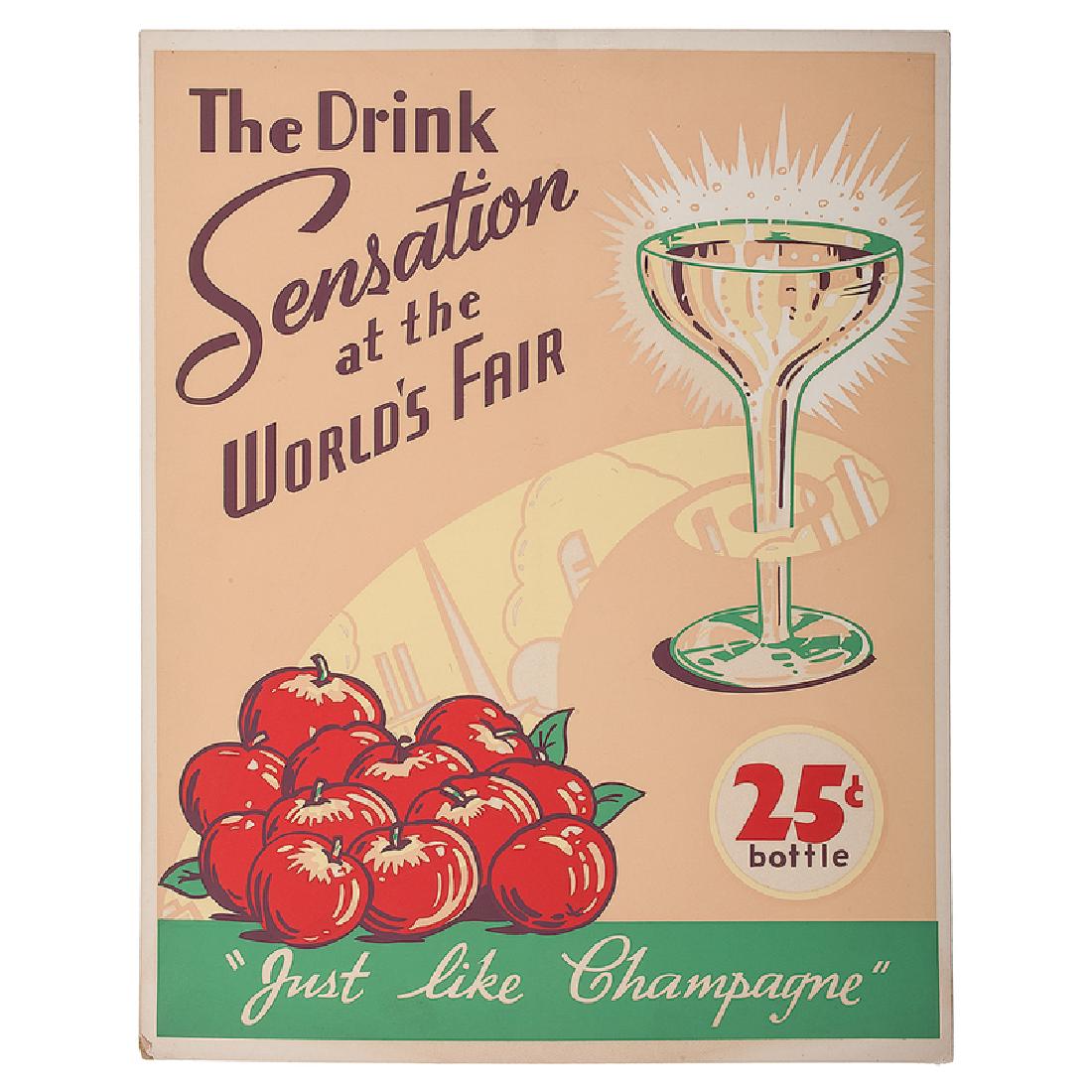 New York World's Fair, 1939, Advertising Placard (1 of 1)