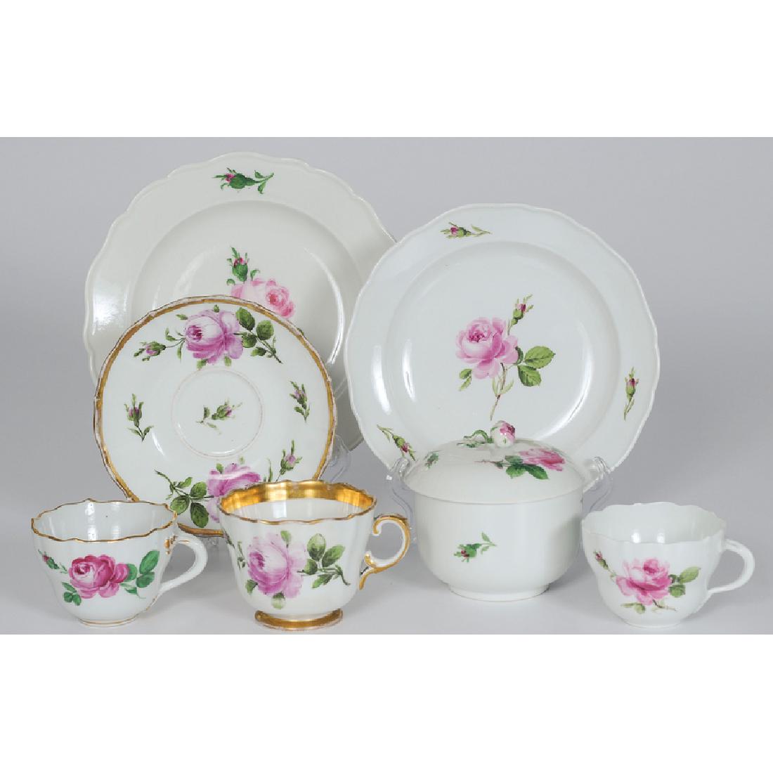 Meissen Porcelain Partial Service, Rose Pink (1 of 3)