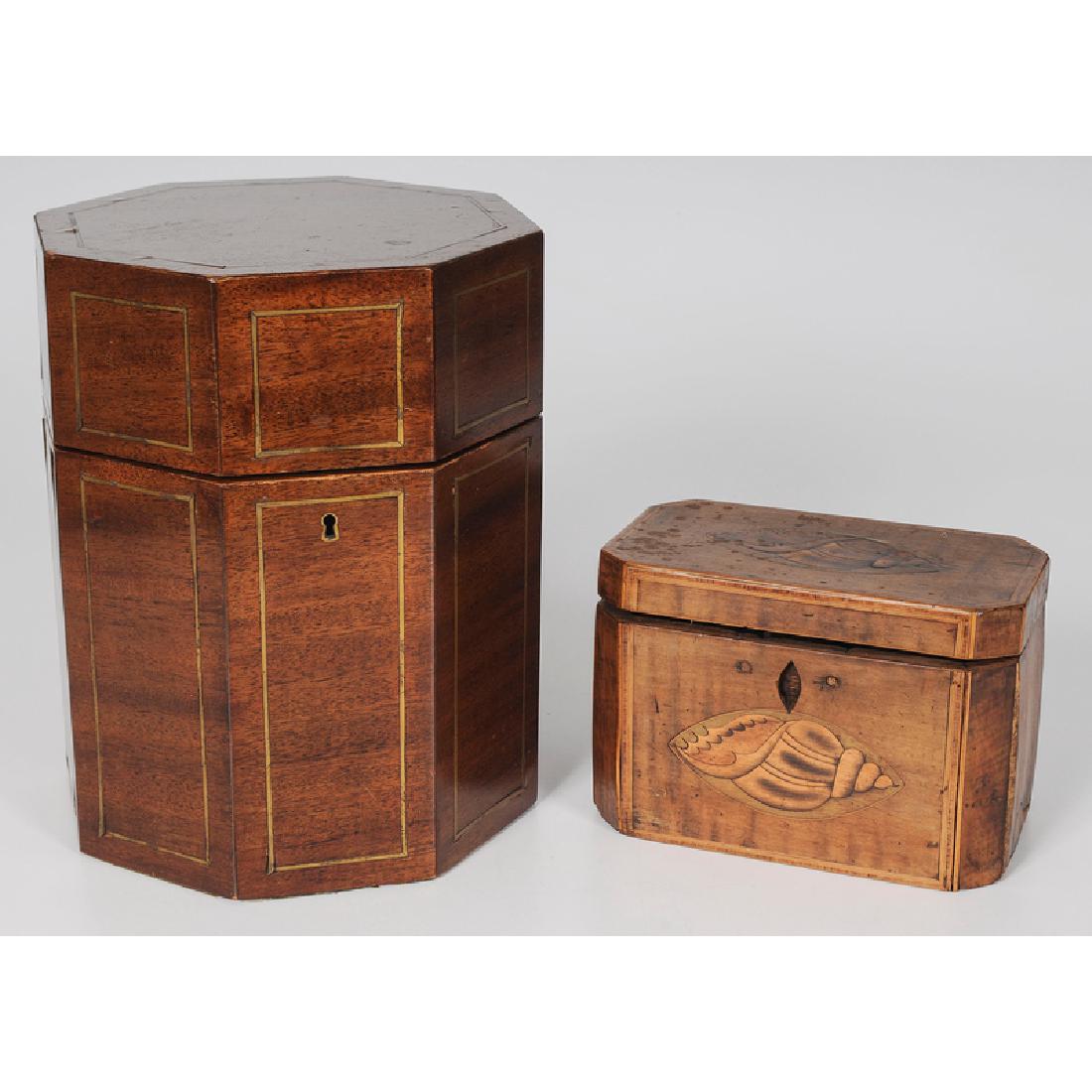 Brass Inlaid Humidor, Plus (1 of 3)