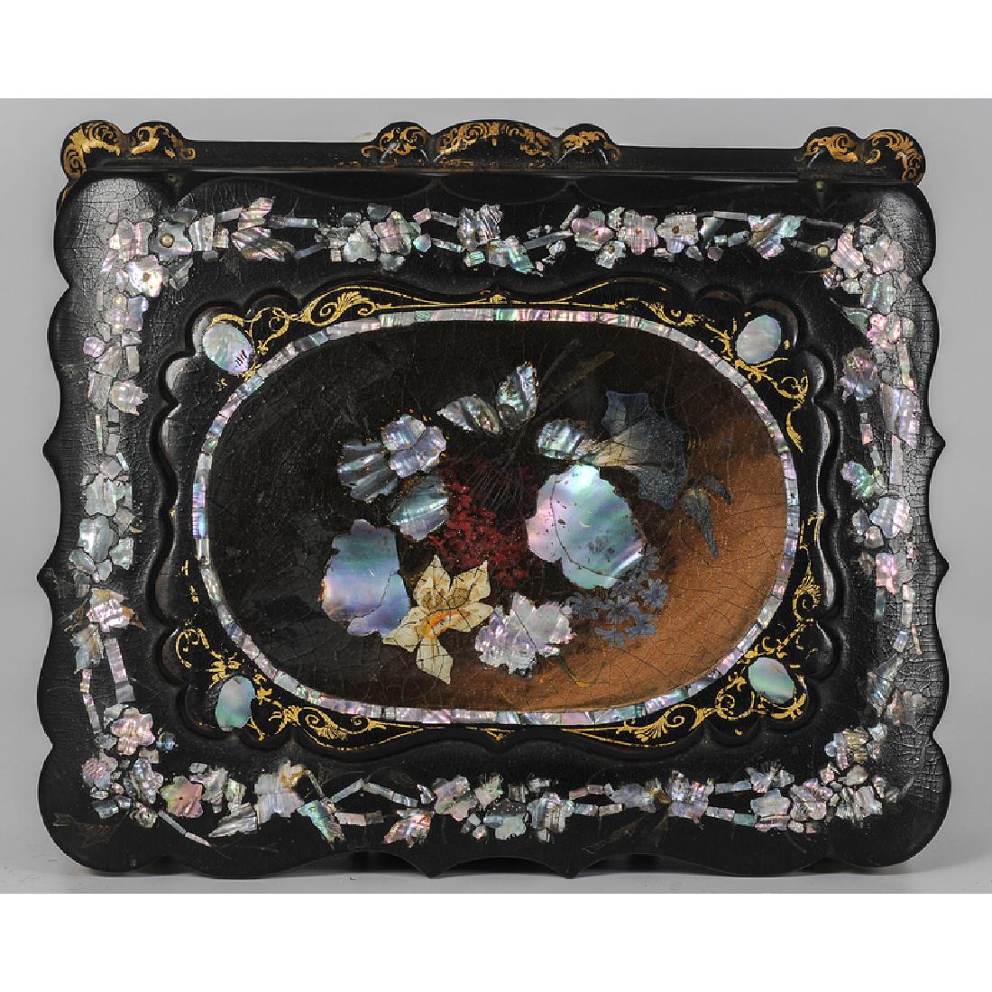 Papier-Mache Lap Desk (1 of 3)