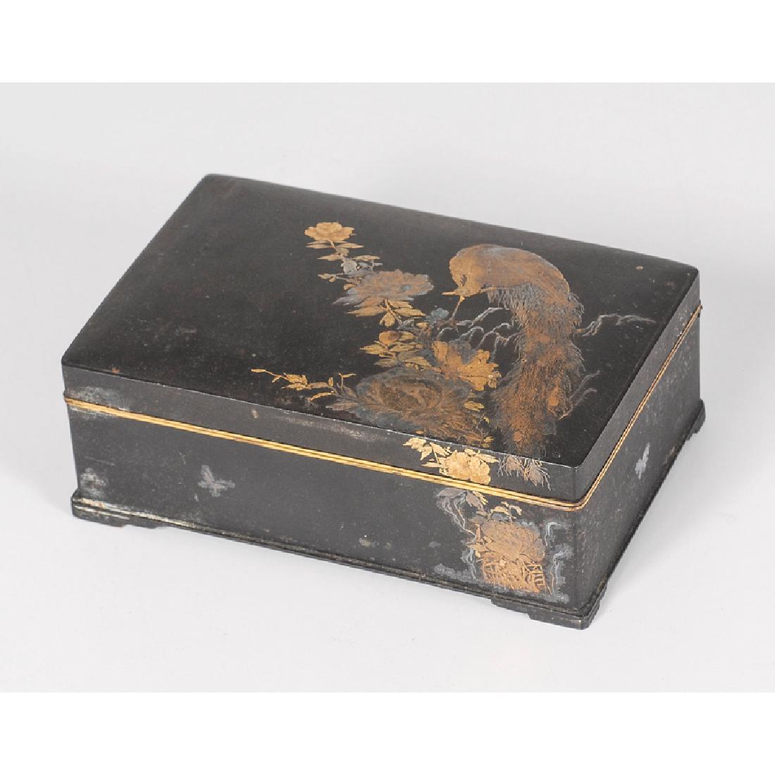 Japanese Kyoto Mixed Metal Dresser Box (1 of 5)