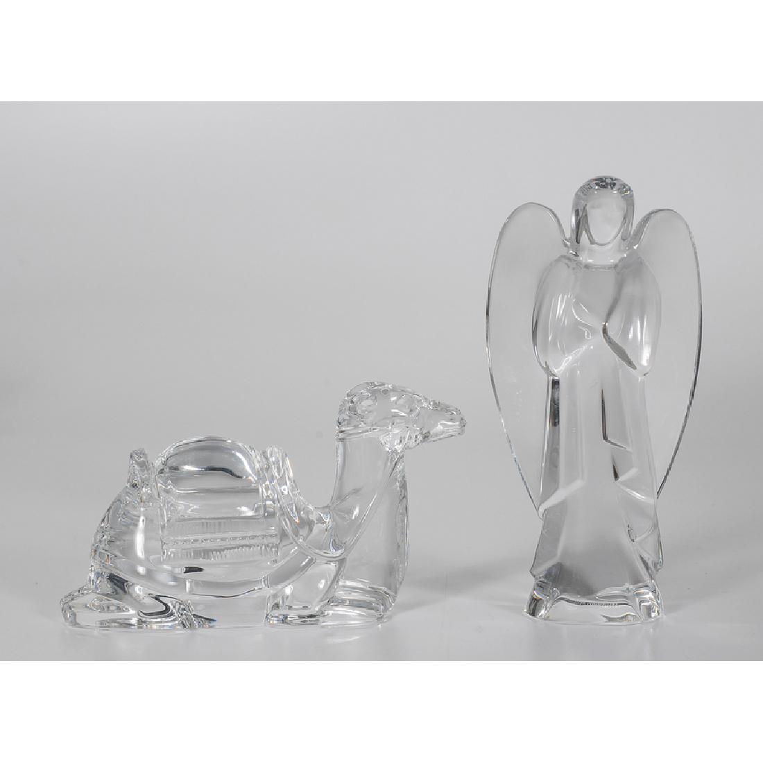 Baccarat Angel Figure and Waterford Camel Figure (1 of 4)