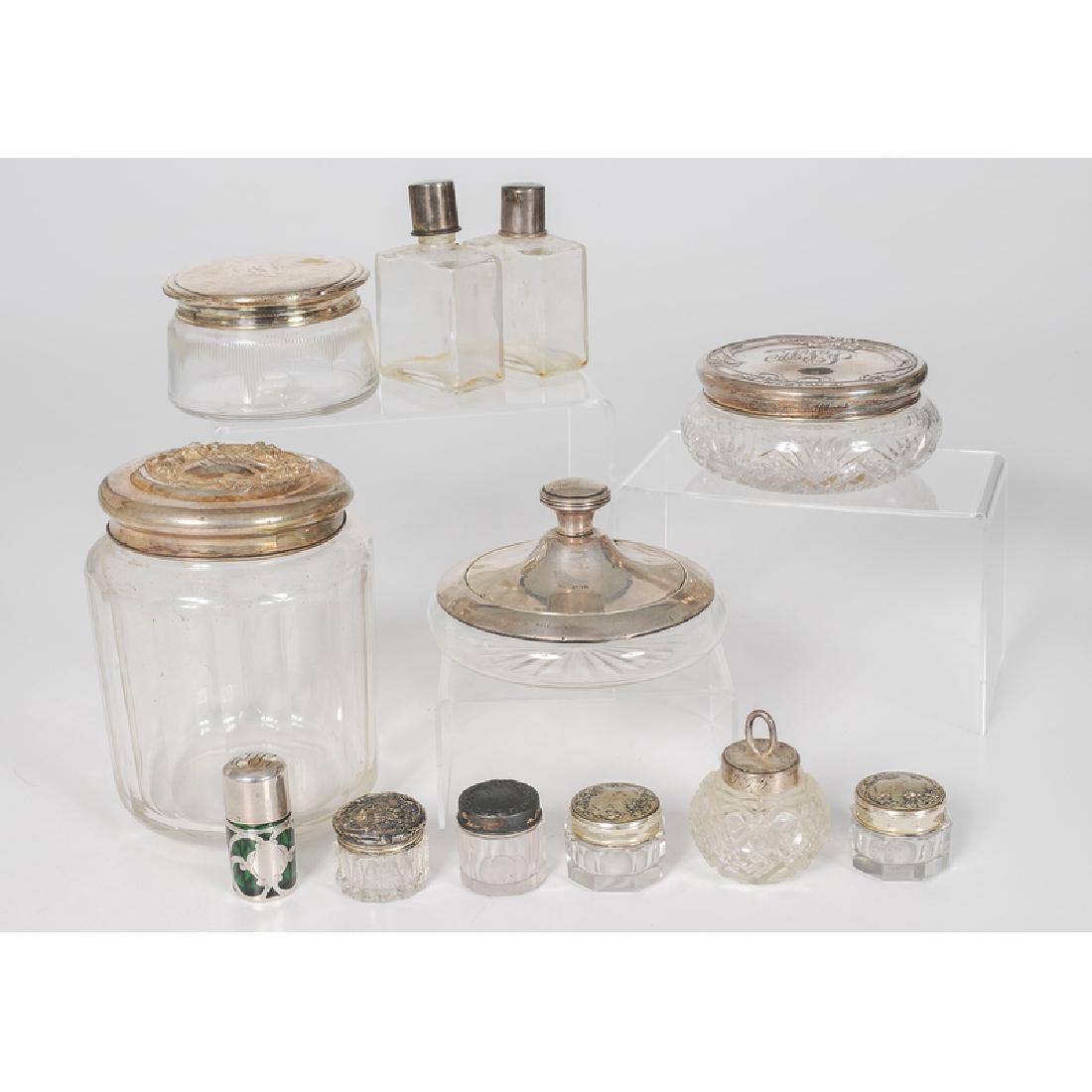 Sterling-Lidded Jars and Boxes (1 of 6)