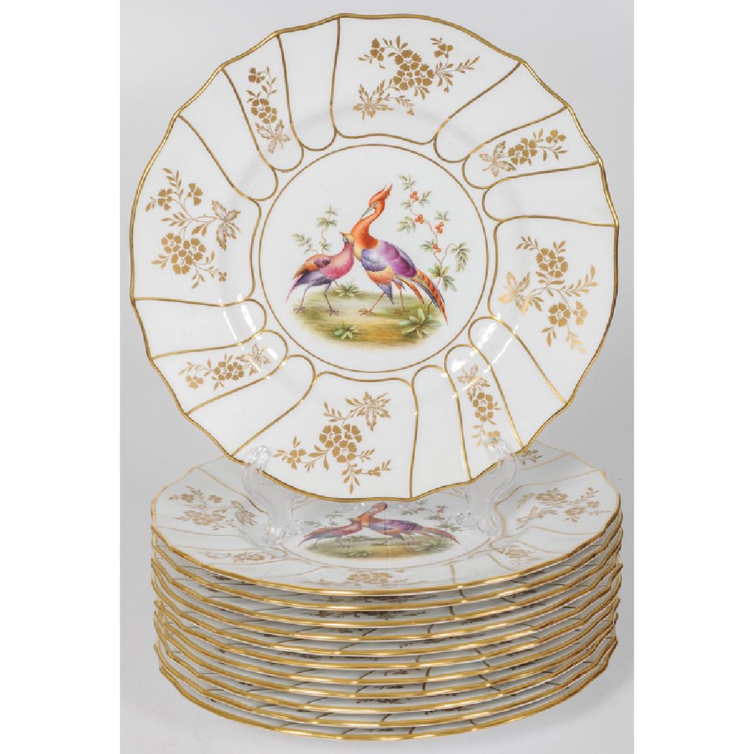 Spode Copeland Porcelain Plates, Retailed by Tiffany & (1 of 2)