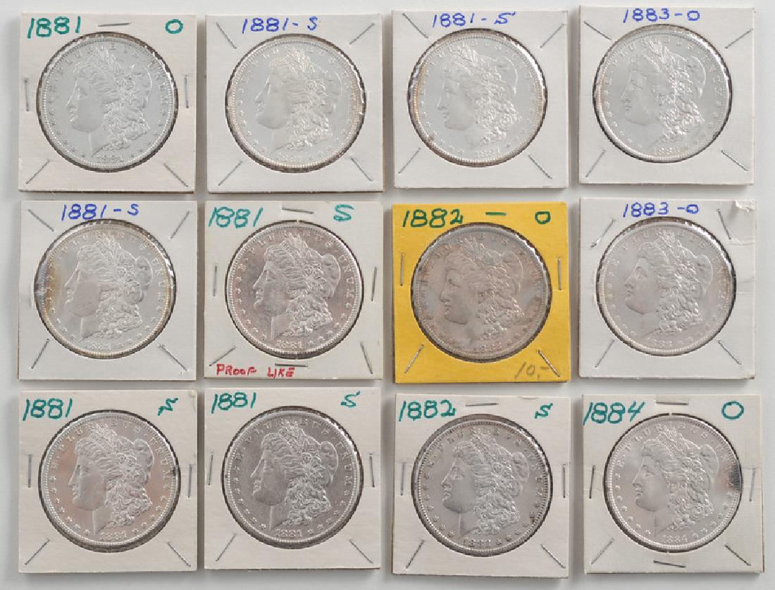 United States Morgan Silver Dollars 1881,1882,1883,1884 (1 of 2)