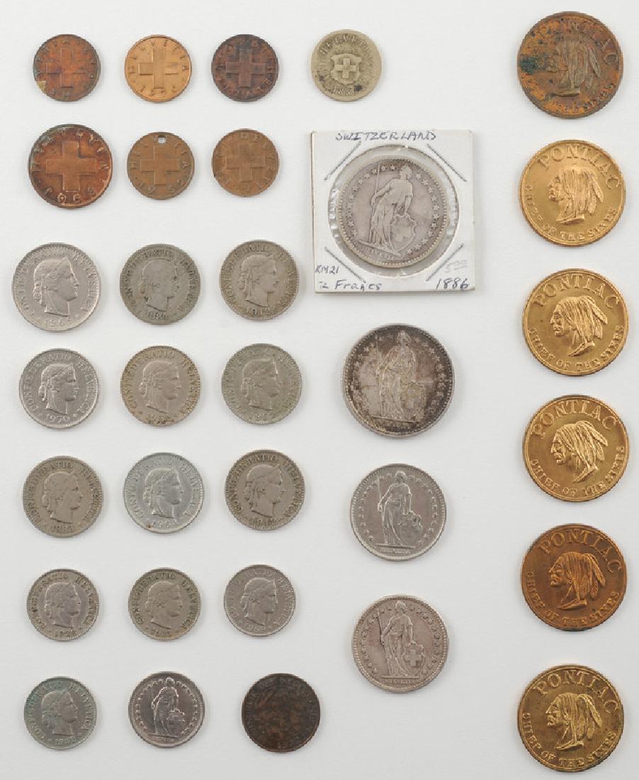 Miscellaneous Foreign and United States Coins (1 of 2)