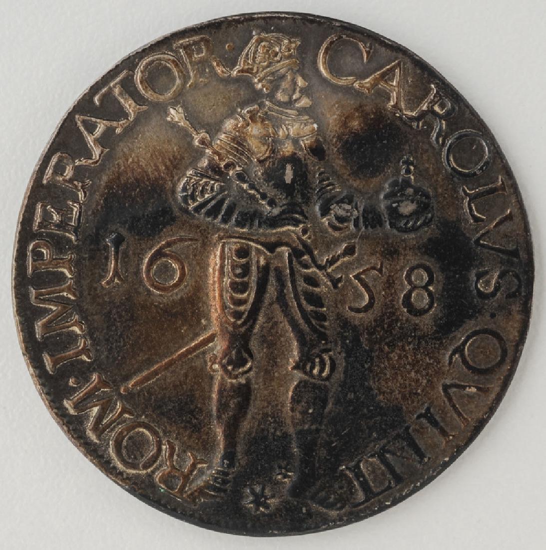 German States Besancon Thaler Piece (1658) (1 of 2)