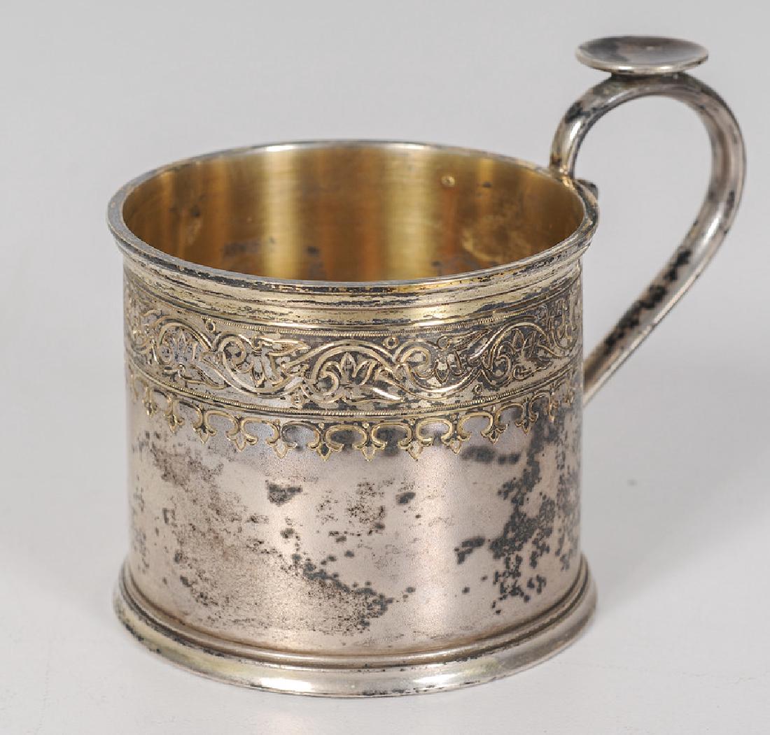Russian Silver Tea Glass Holder (1 of 3)