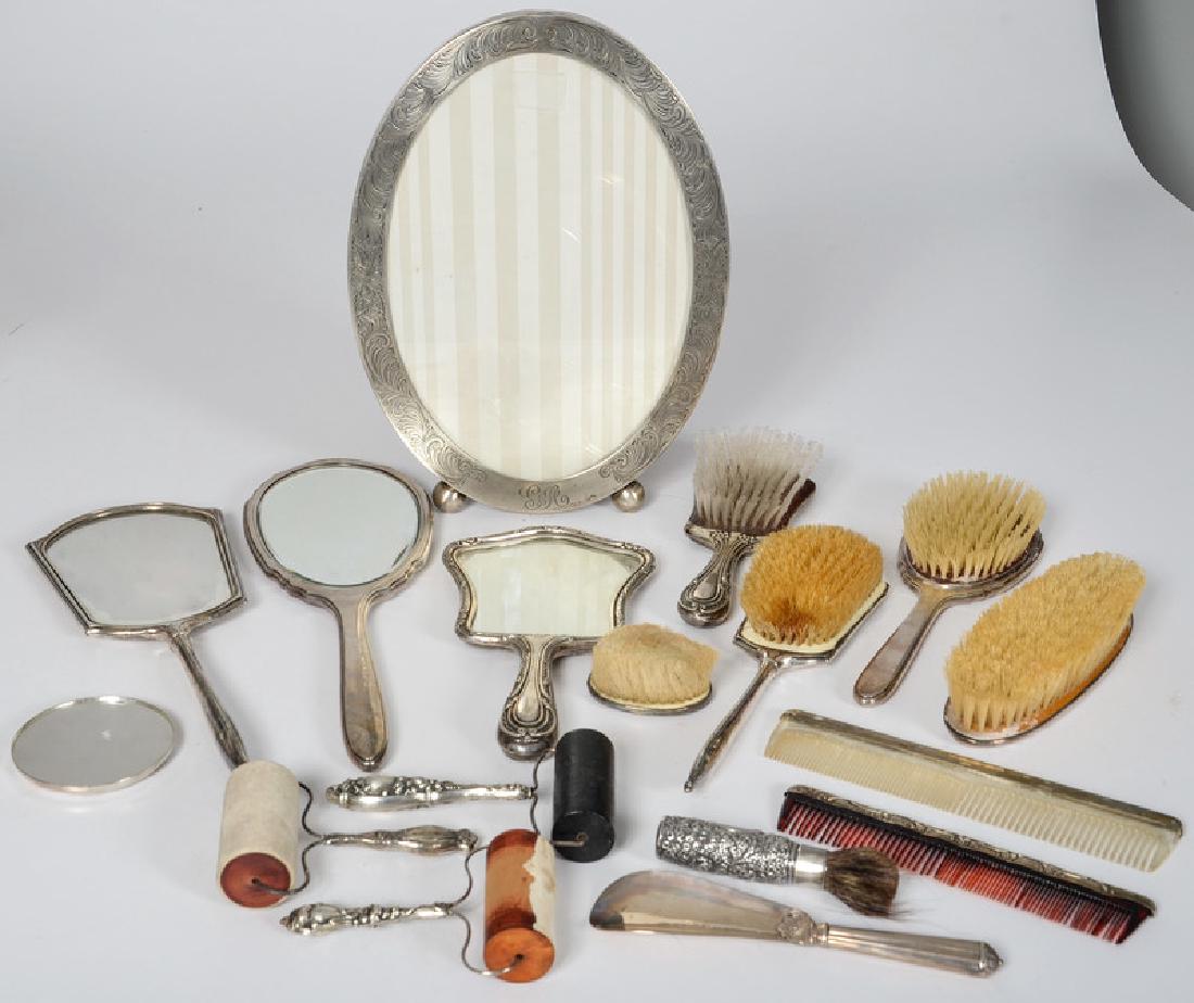 Sterling-Mounted Accessories, Including Gorham (1 of 5)