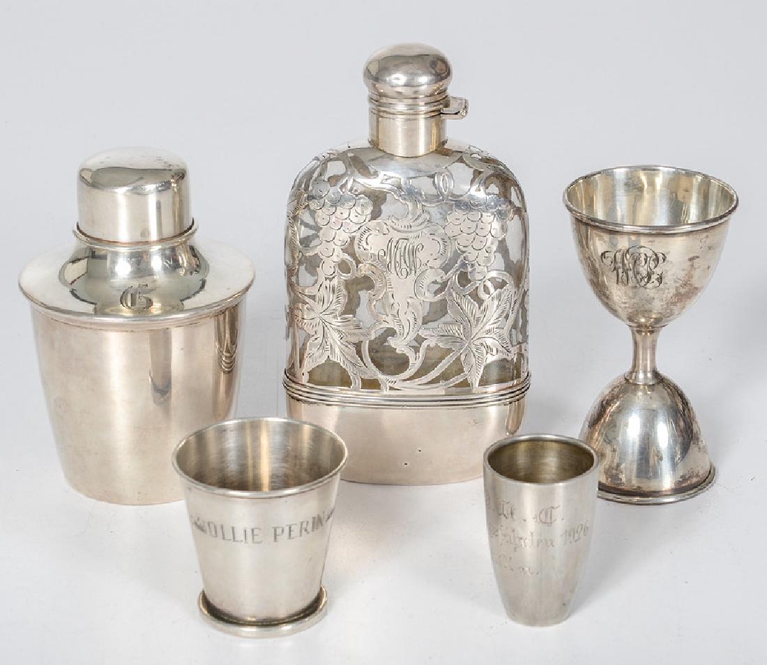 American and English Sterling and Silver Drinking (1 of 4)