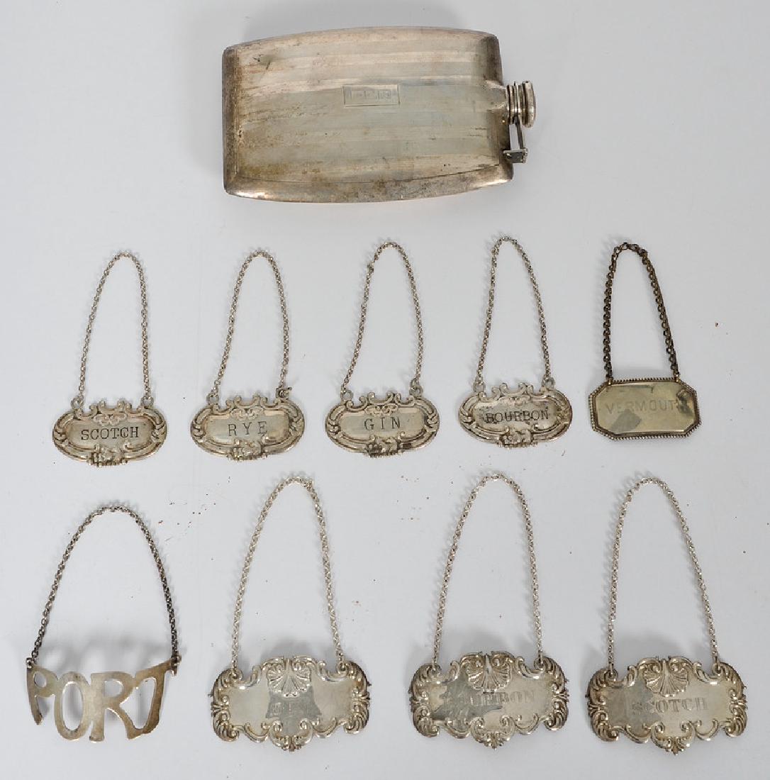 Sterling Flask and Decanter Tags (1 of 1)