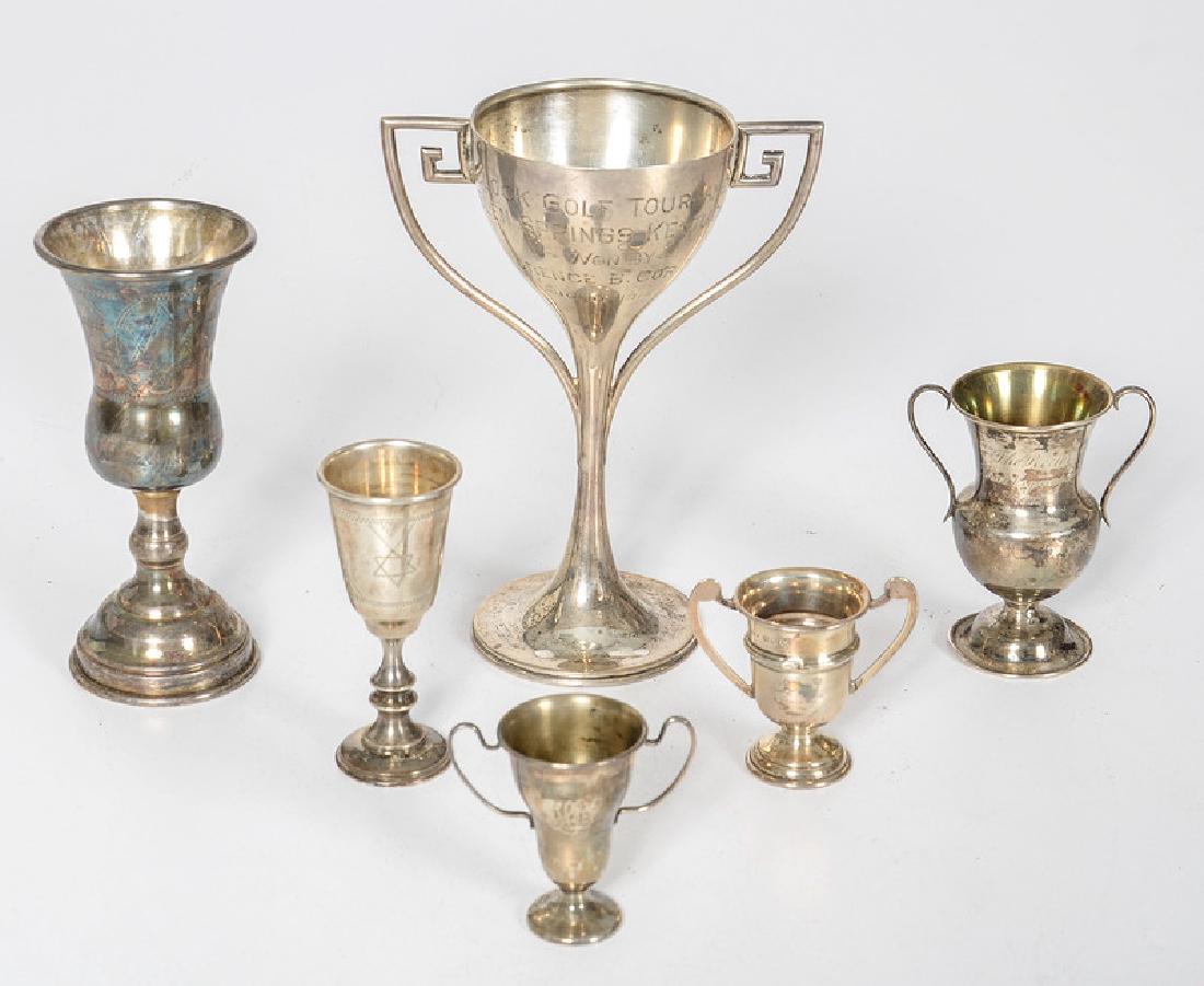 Sterling Trophies and Chalices (1 of 2)